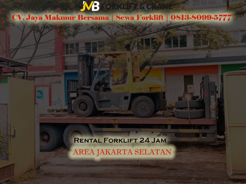 Temukan Forklift Rental di Ragunan: Layanan Cepat dan Terpercaya segera Hubungi 0813 8099 5777 (JMB Forklift)