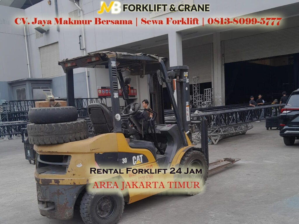 Sewa Forklift di Bekasi, Jatibening: Harga Bersahabat dan Hanya di JMB Hub 0813 8099 5777