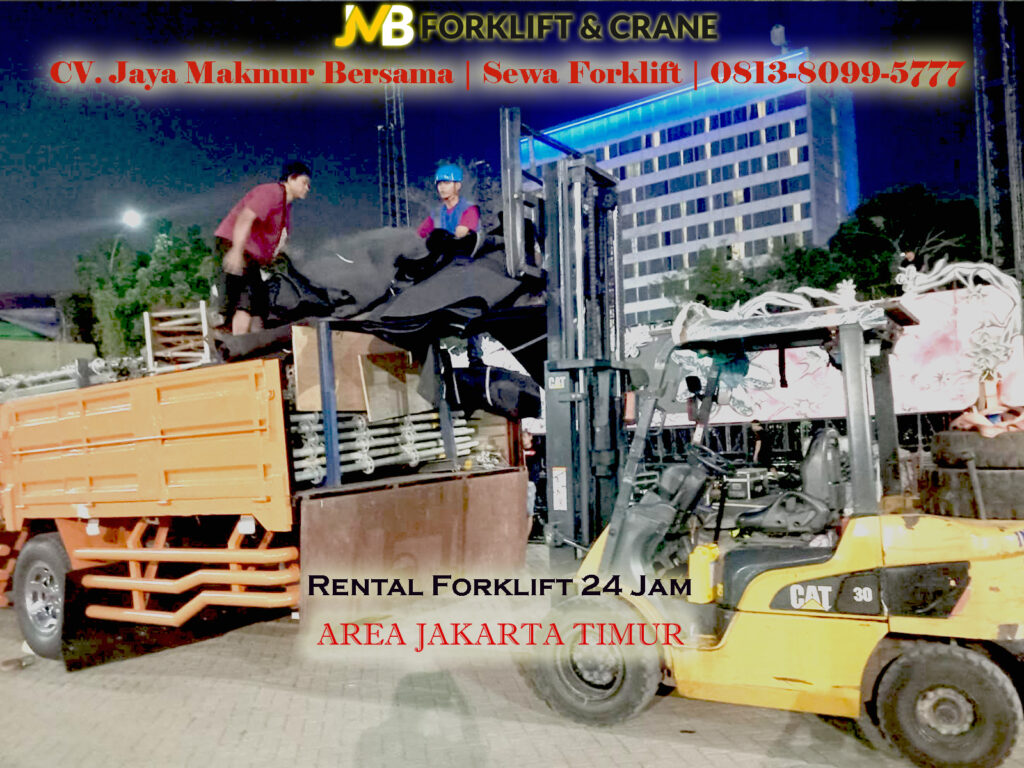 Rental Forklift di Harapan Indah, Bekasi : Pelayanan yang Profesional JMB Hub 0813 8099 5777
