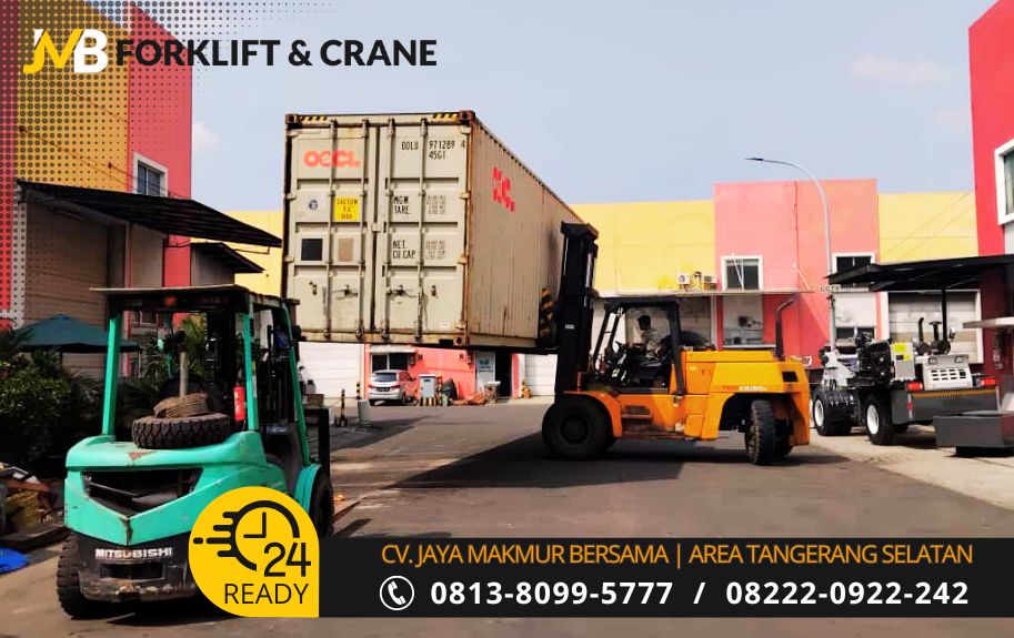 sewa forklift pamulang tangerang selatan 24 jam