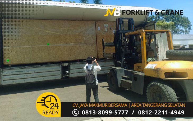 sewa forklift gading serpong tangerang selatan