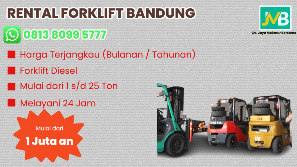 WA 081380995777 Sewa Forklift Setiabudi, Dago di Bandung