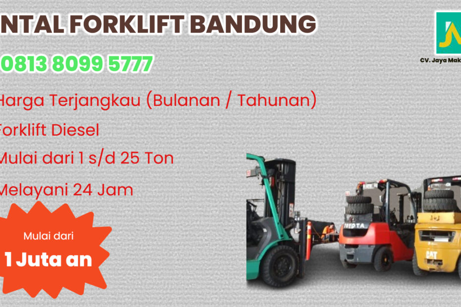 WA 081380995777 Sewa Forklift Setiabudi, Dago di Bandung