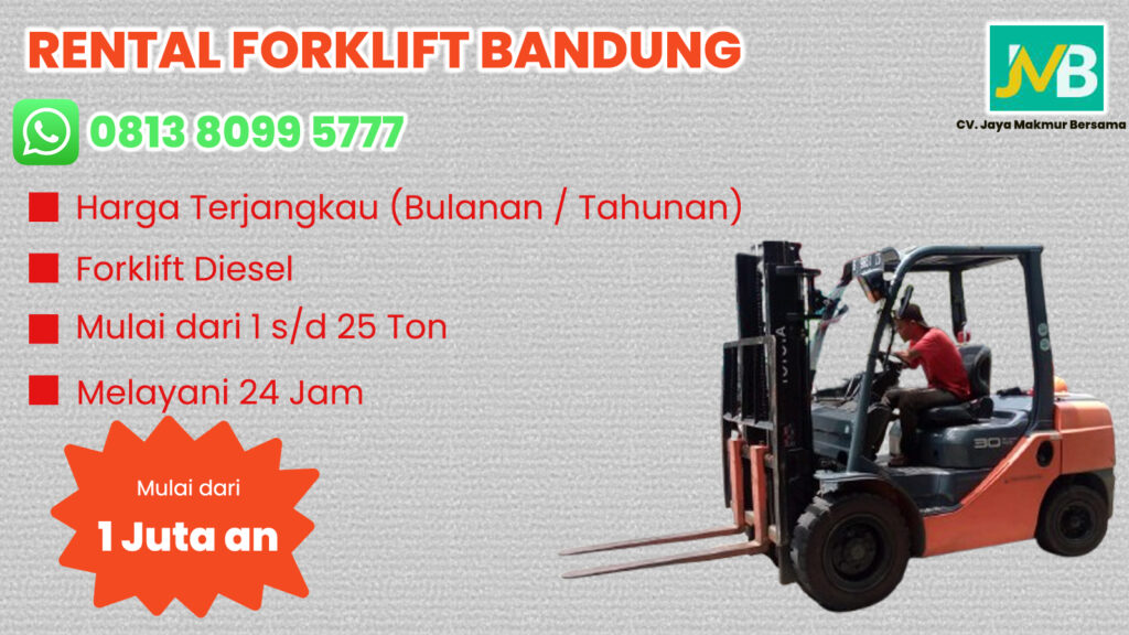 WA 081380995777 Sewa Forklift Soreang, Rancaekek, Cicalengka di Bandung