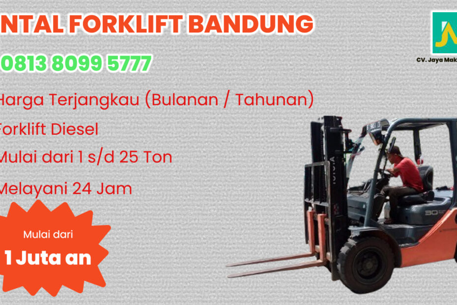 WA 081380995777 Sewa Forklift Soreang, Rancaekek, Cicalengka di Bandung
