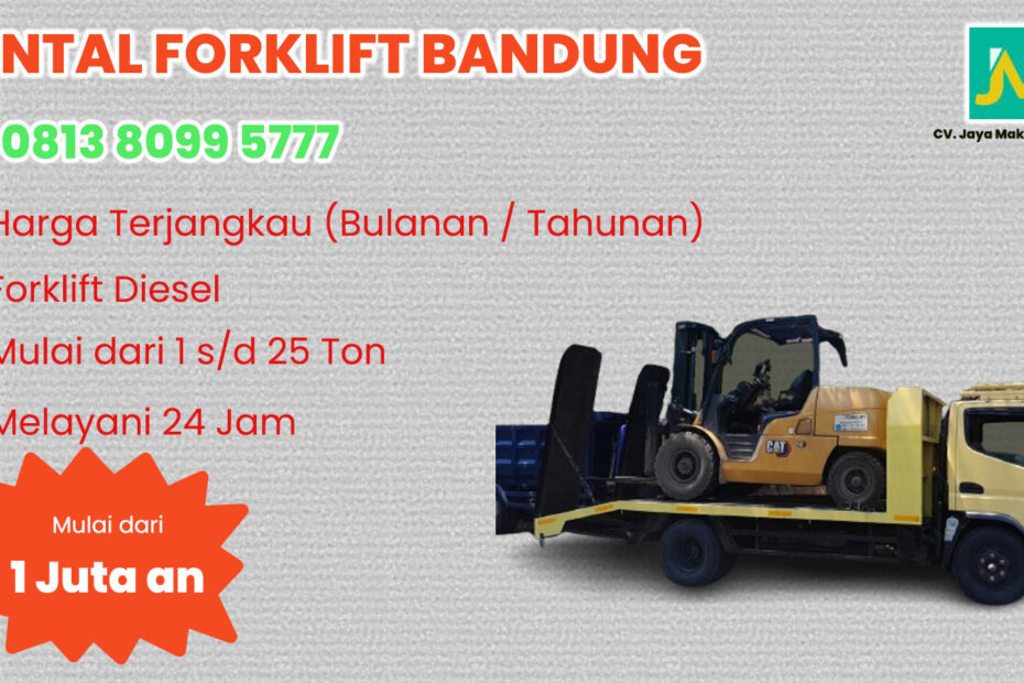 WA 081380995777 Sewa Forklift Padalarang, Cimahi, Pasteur di Bandung