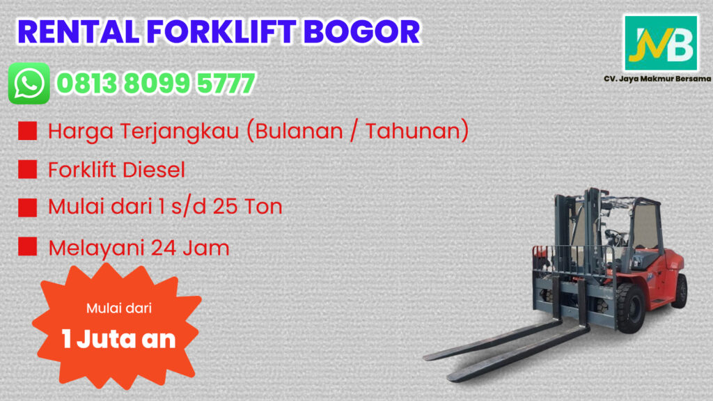 WA 081380995777 Sewa Forklift Depok, Sentul, Cibinong di Bogor