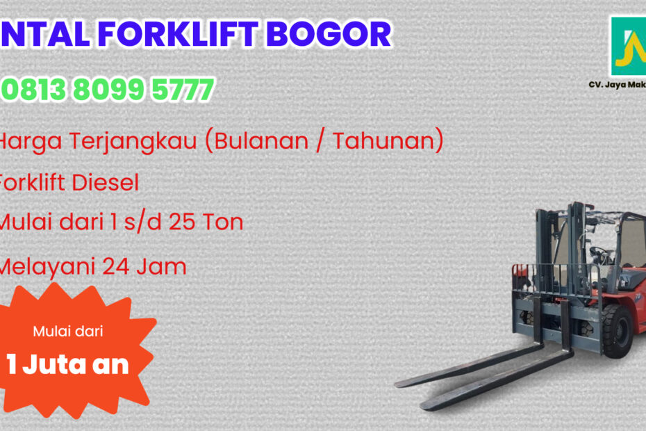 WA 081380995777 Sewa Forklift Cileungsi, Gunung Putri, Cibubur di Bogor