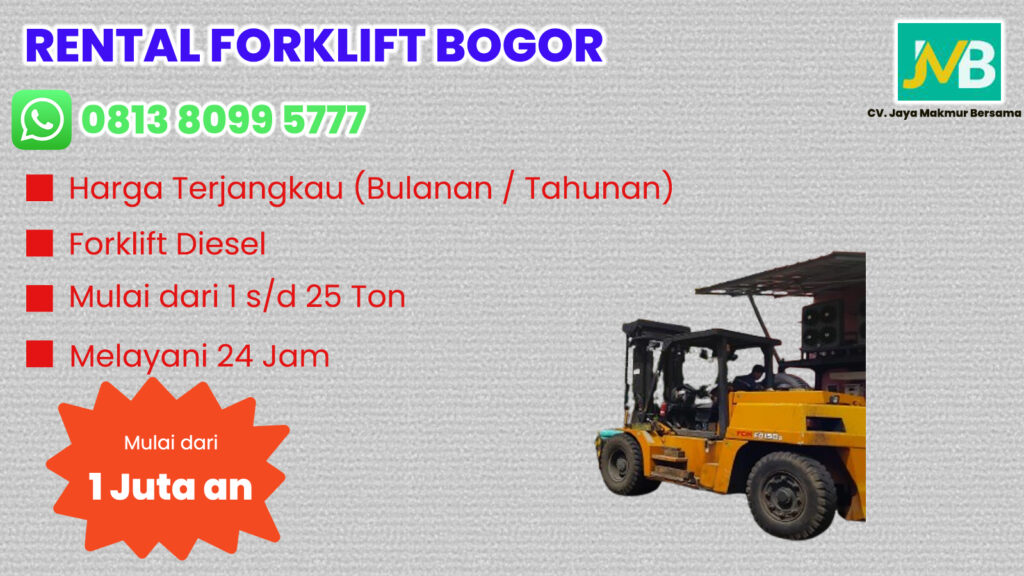 WA 081380995777 Sewa Forklift Cibinong, Cimanggis, Citeureup di Bogor