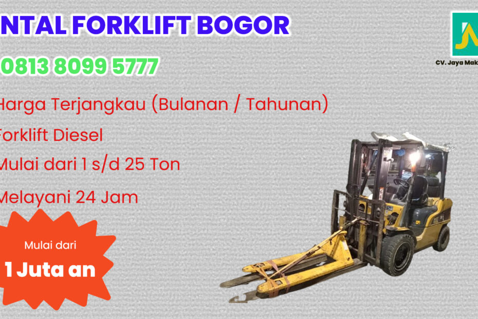 WA 081380995777 Sewa Forklift Ciawi, Caringin, Cisarua di Bogor