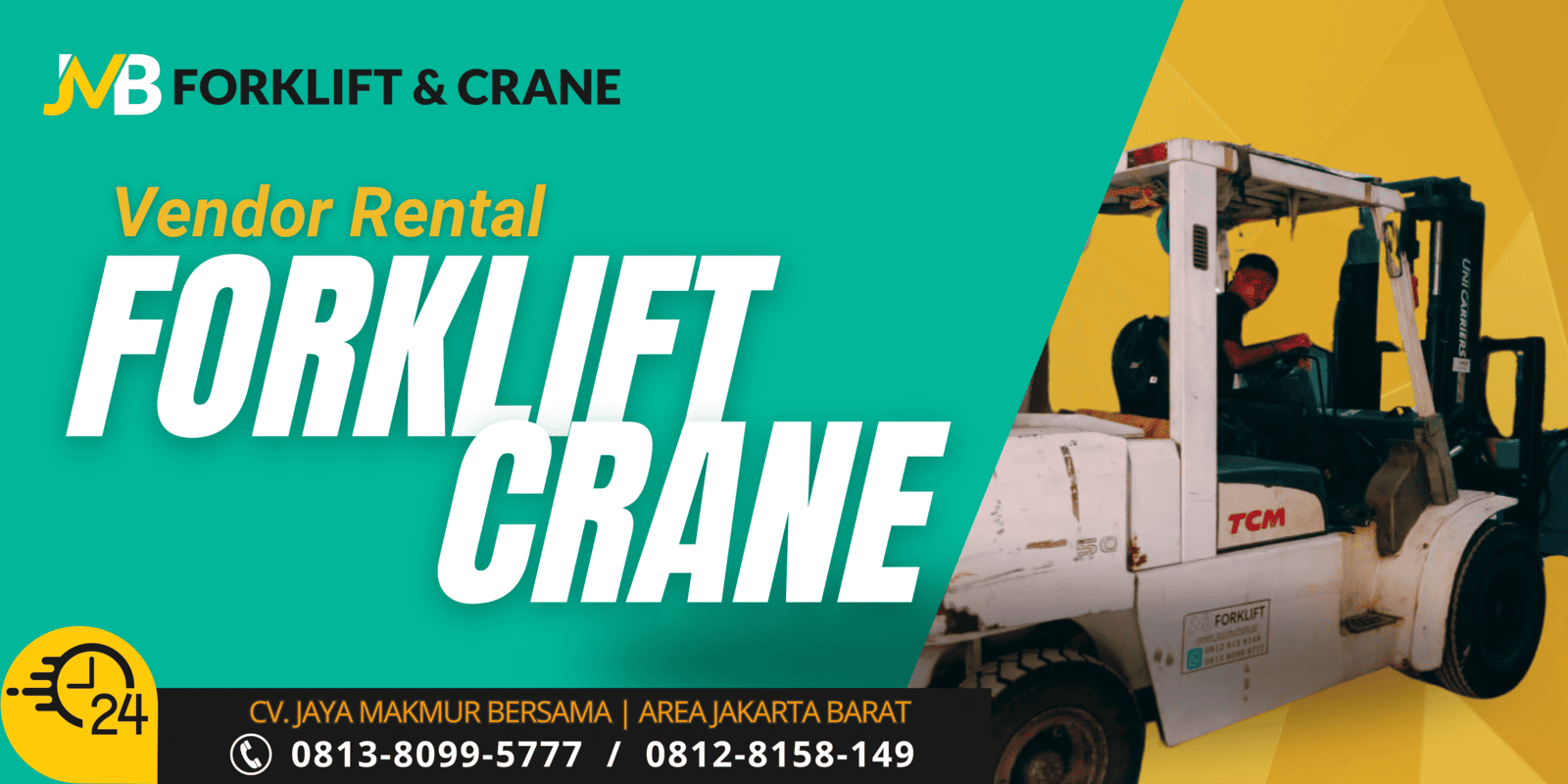 rental sewa forklift jakarta barat jakbar