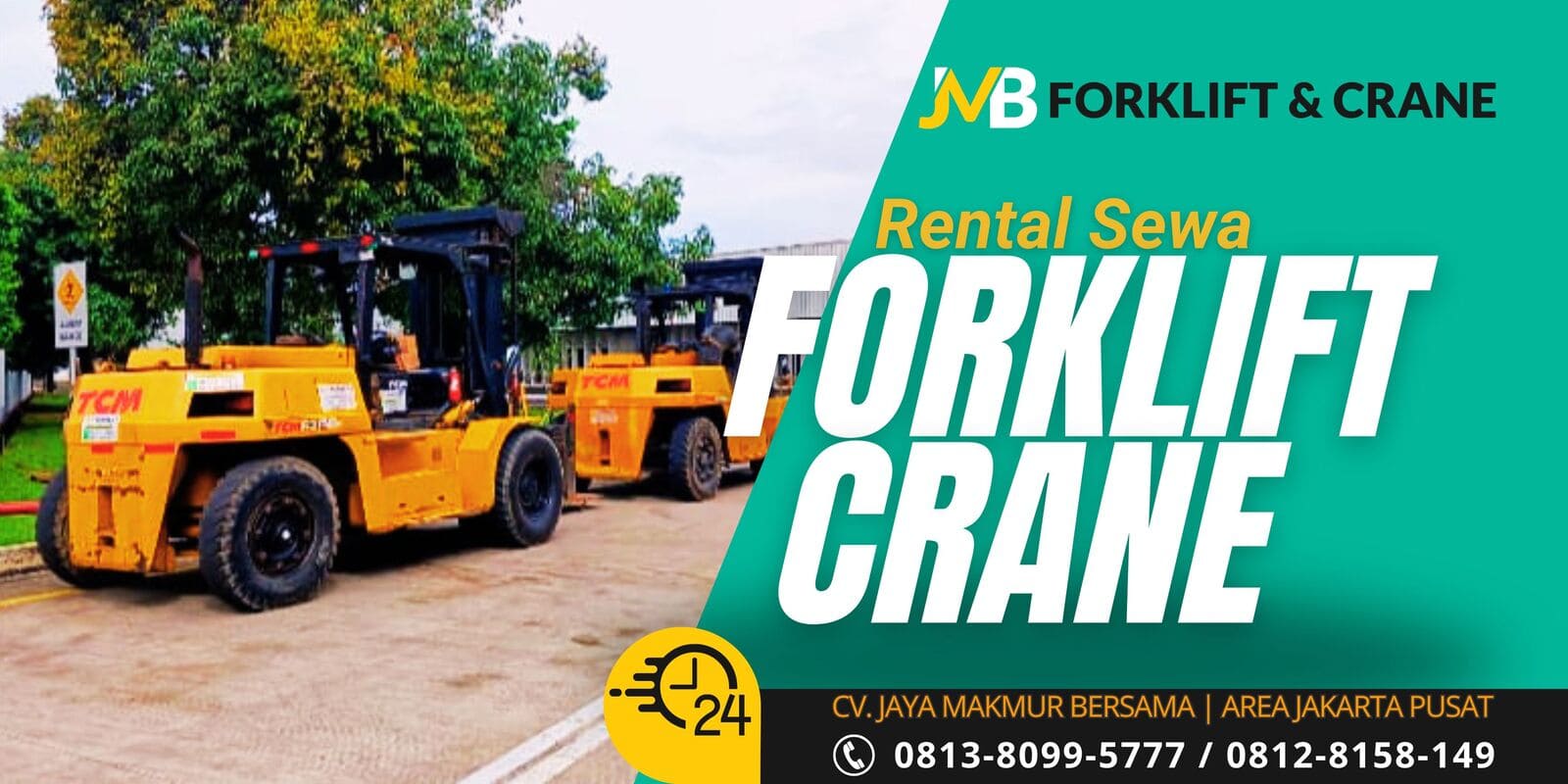 sewa forklift jakarta pusat terpercaya